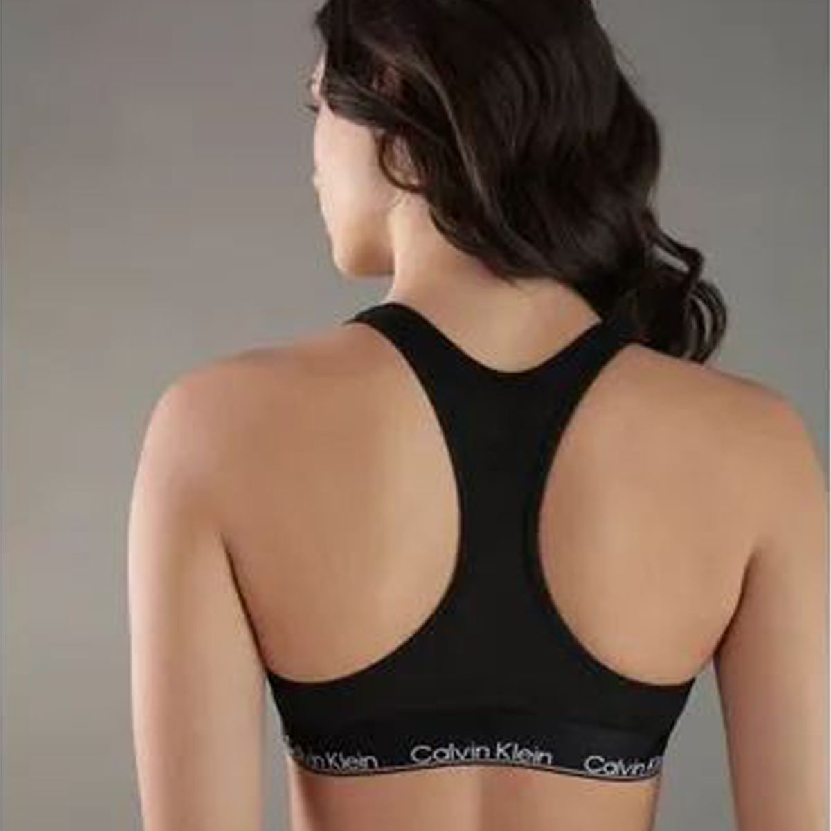 CALVIN KLEIN - Bralette negro - modern cotton vday Calvin Klein