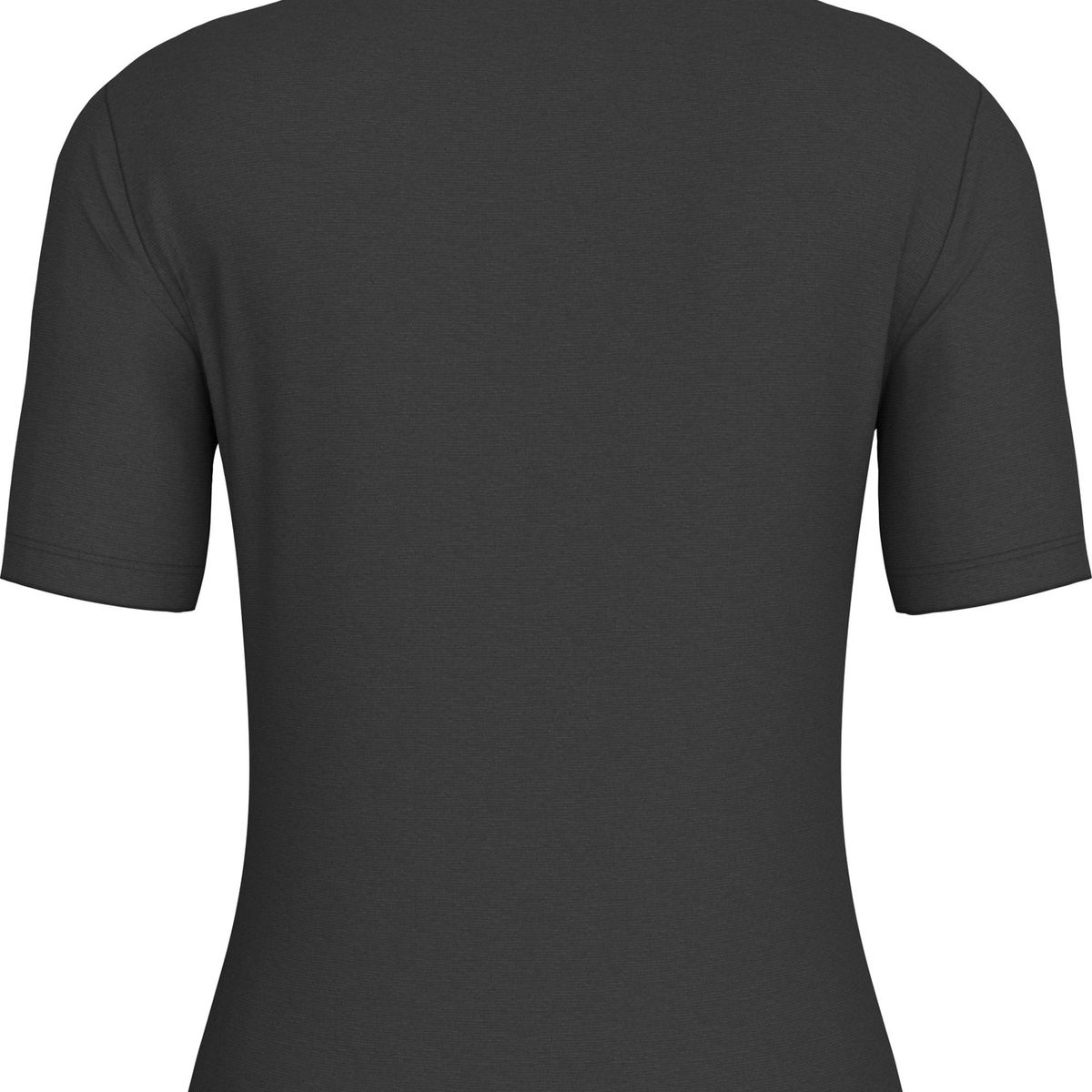 CALVIN KLEIN - Polo negro slim de punto de algodón Calvin Klein