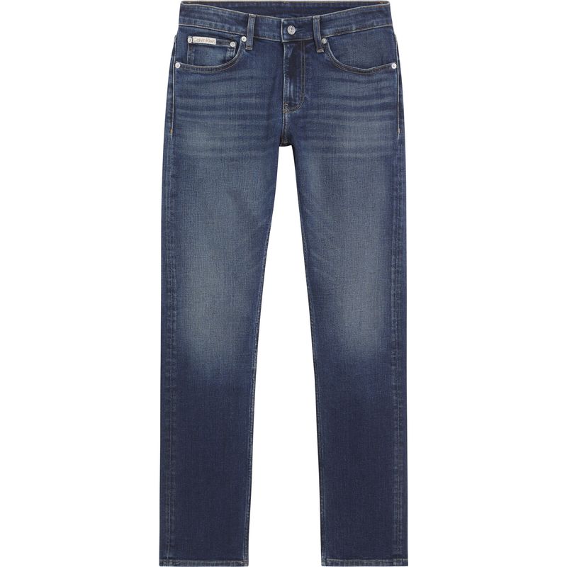 CALVIN KLEIN - Jeans azul slim de talle medio Calvin Klein