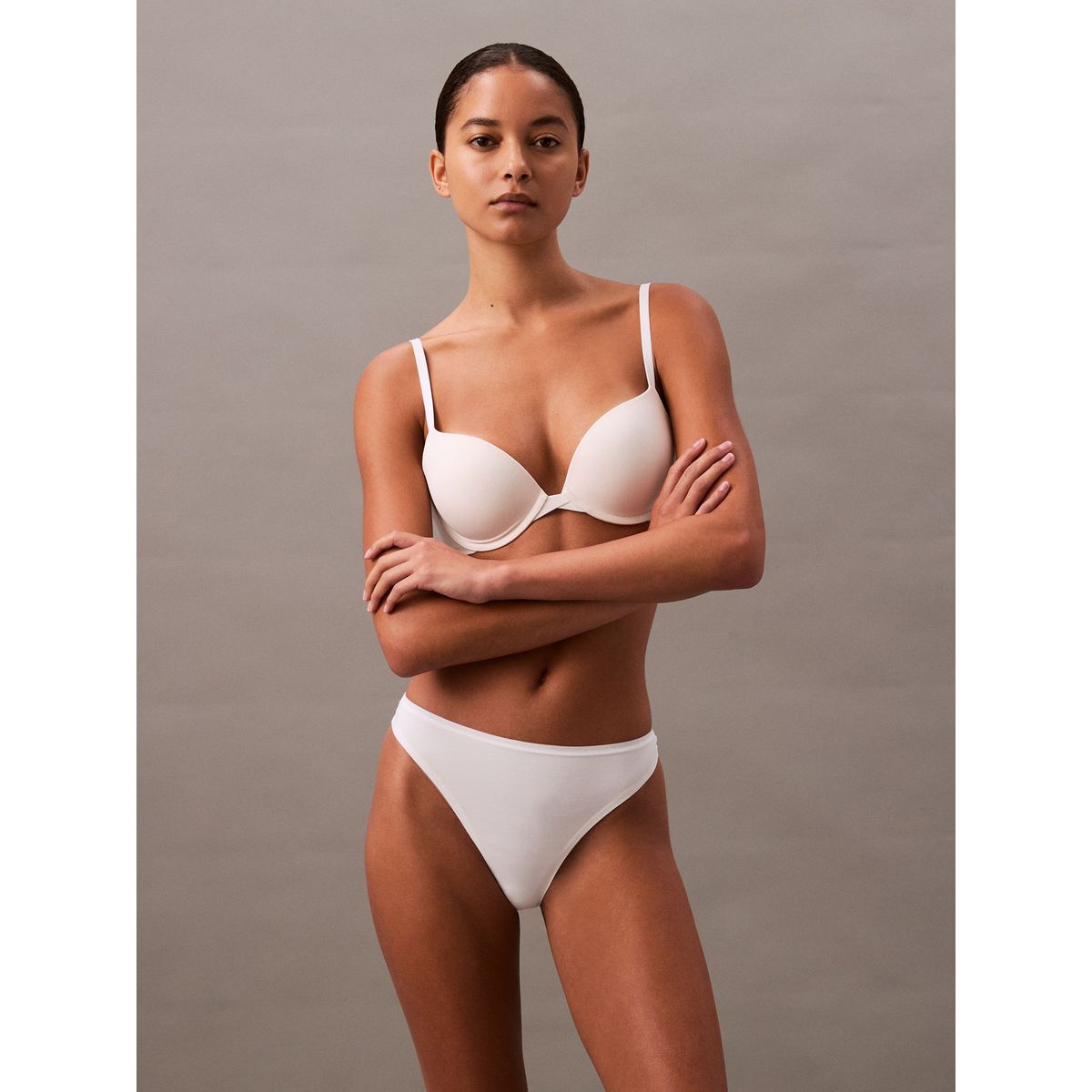 CALVIN KLEIN - Tanga blanca - Perfectly Fit Calvin Klein