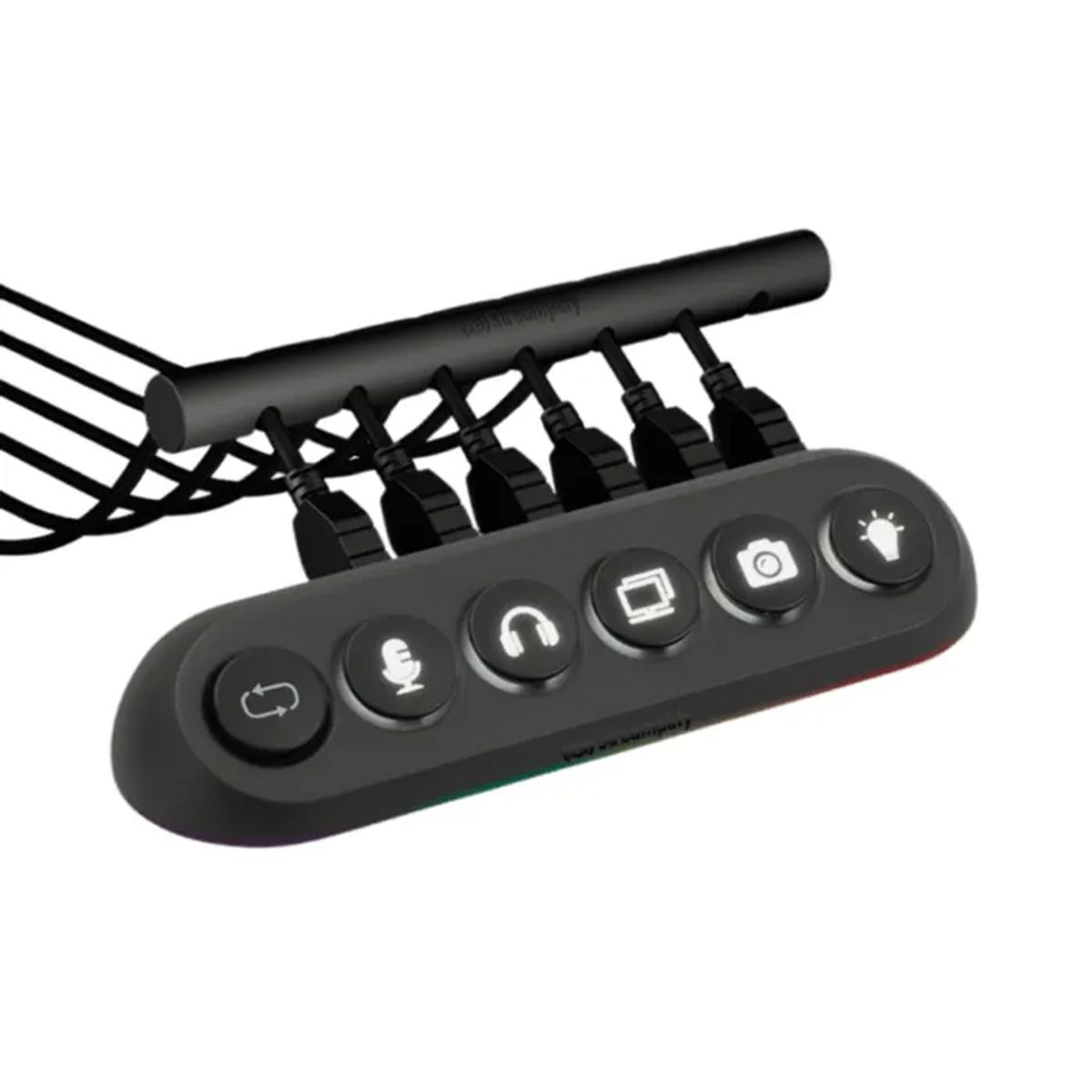 GENERAL - Hub 5 puertos USB 3.0 Deck 5 negro Streamplify