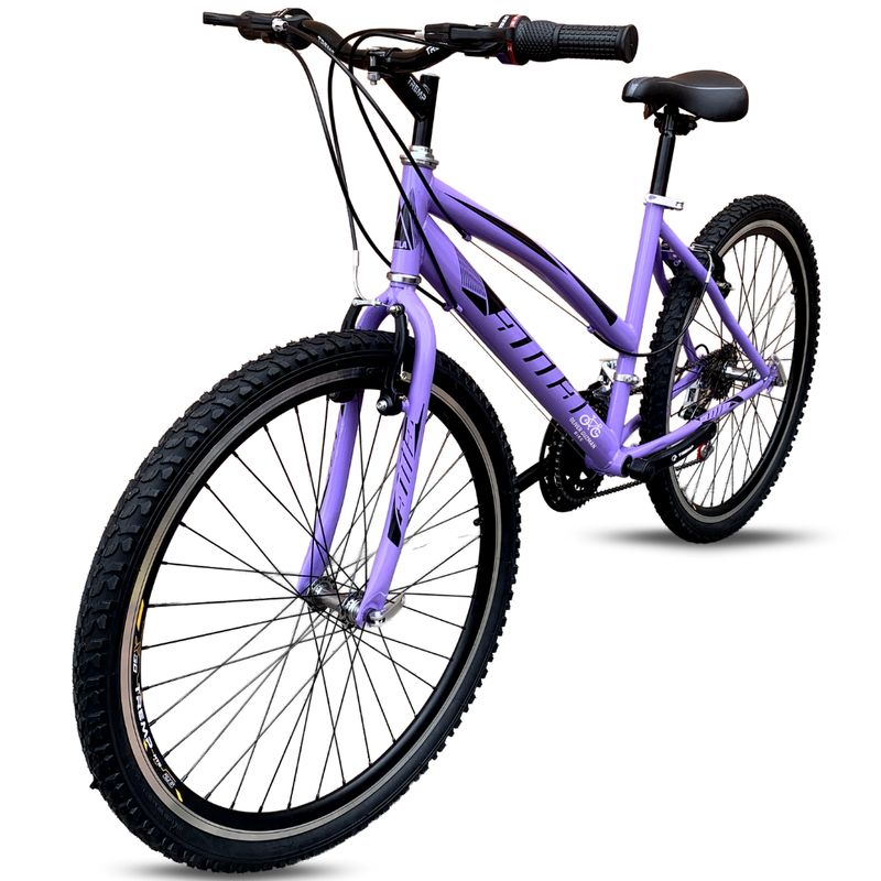ATILA - Bicicleta Para Dama 26 Rines en Aluminio Lila