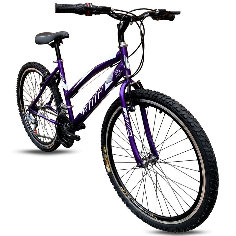 ATILA - Bicicleta Para Dama 26 Rines en Aluminio Morado