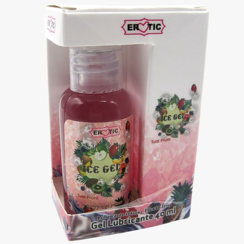 GENERICO - Lubricante Intimo Frio-Caliente Sabor Tutti Frutti x 40 ml. By Erotic.