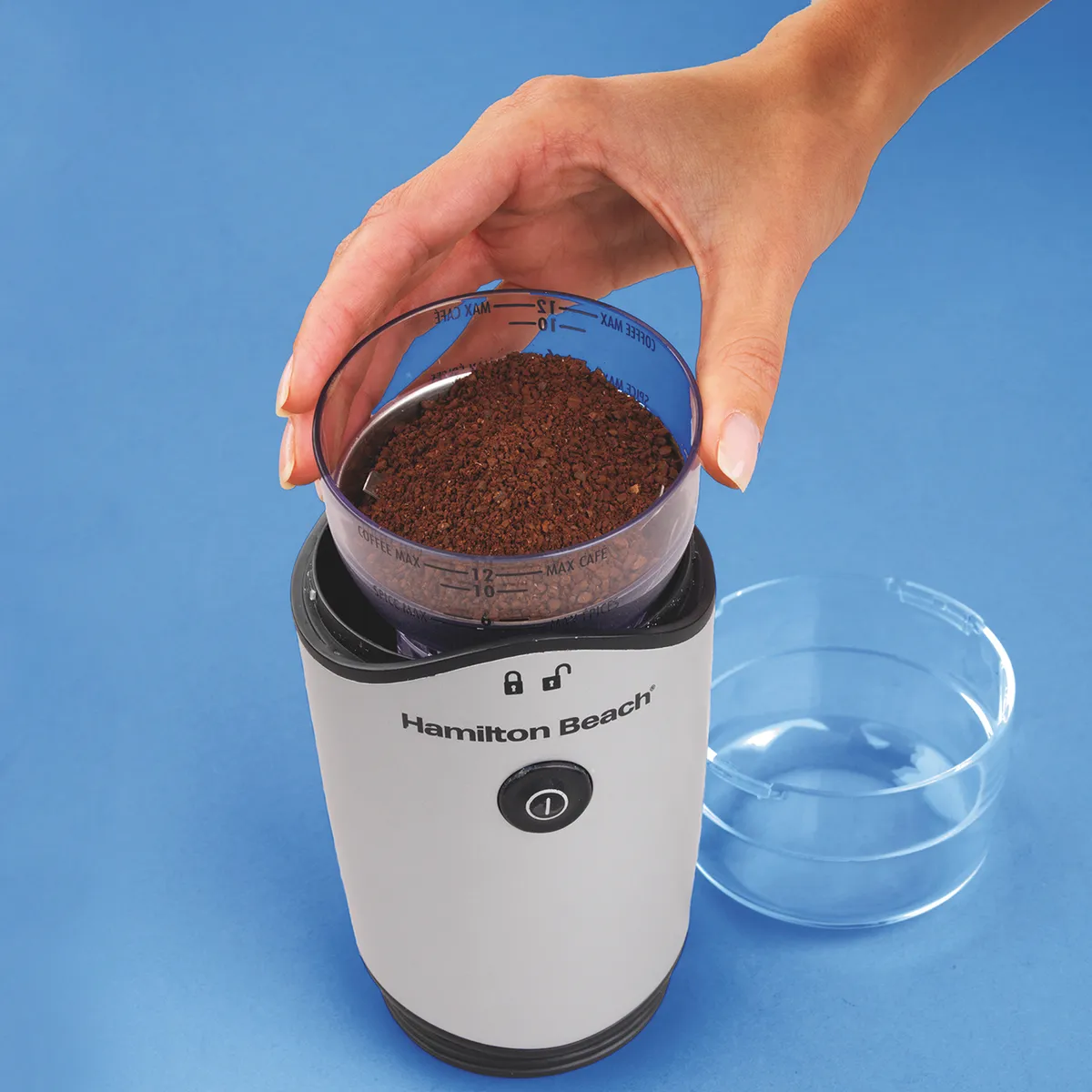 HAMILTON BEACH - Molino de Café y Especias Hamilton Beach 80350-R -Plata