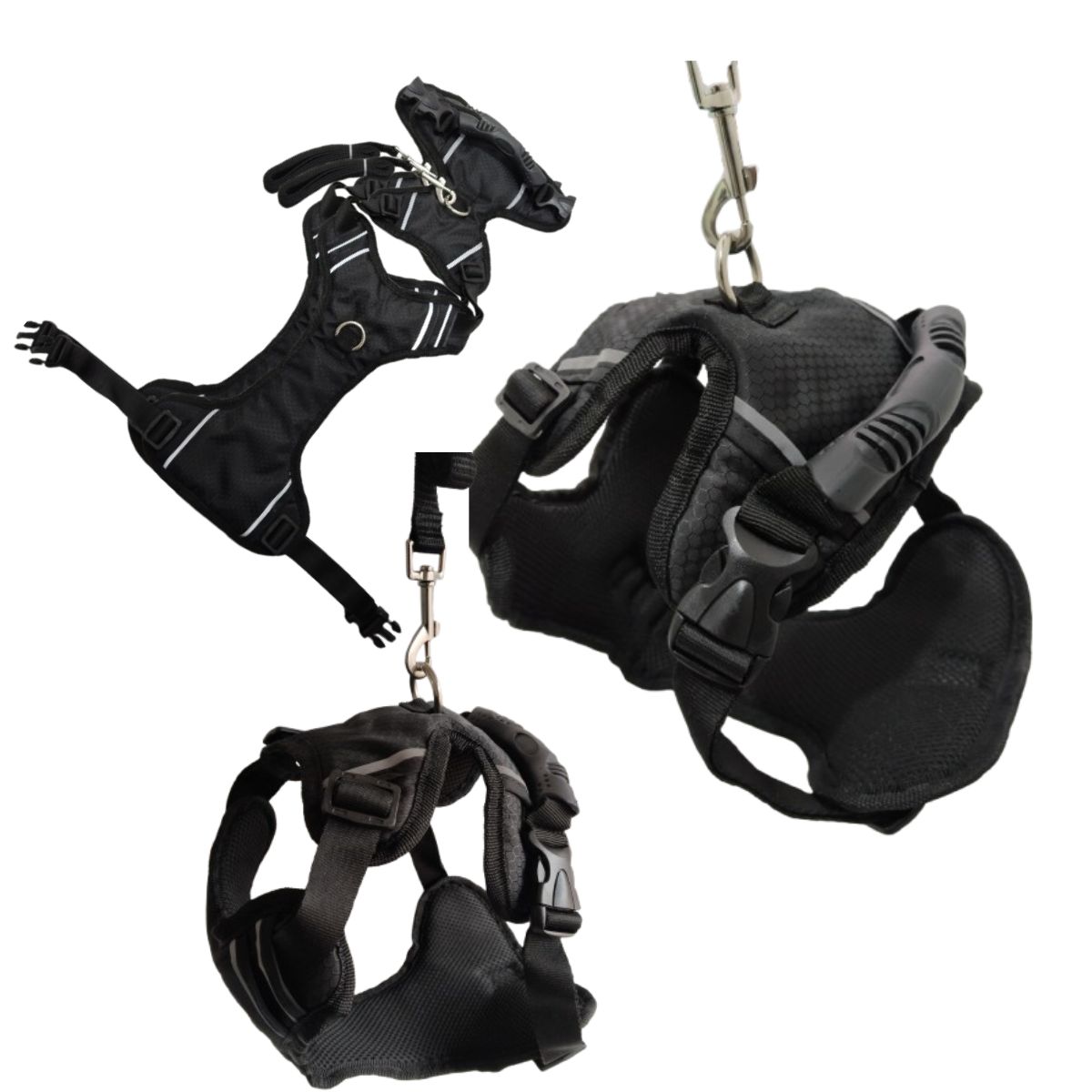 NACIONAL - Pechera Antijalones Perro Talla L - Negra