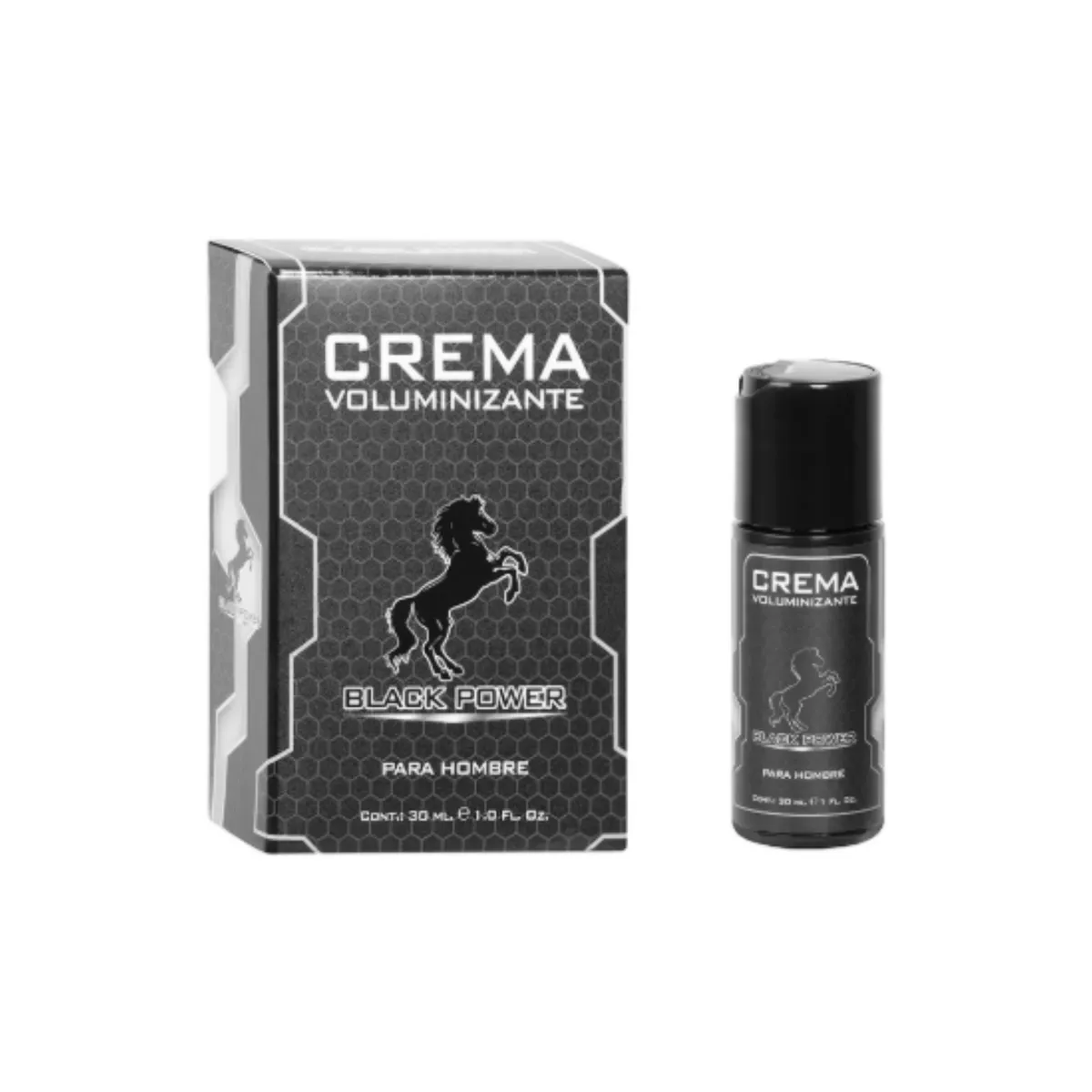 BLACK POWER - Crema Voluminizante x 30 Ml Black Power