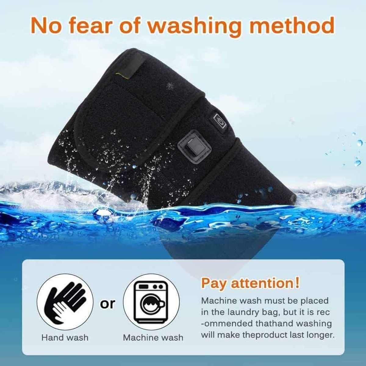 GENERICO - Rodillera térmica calefacción