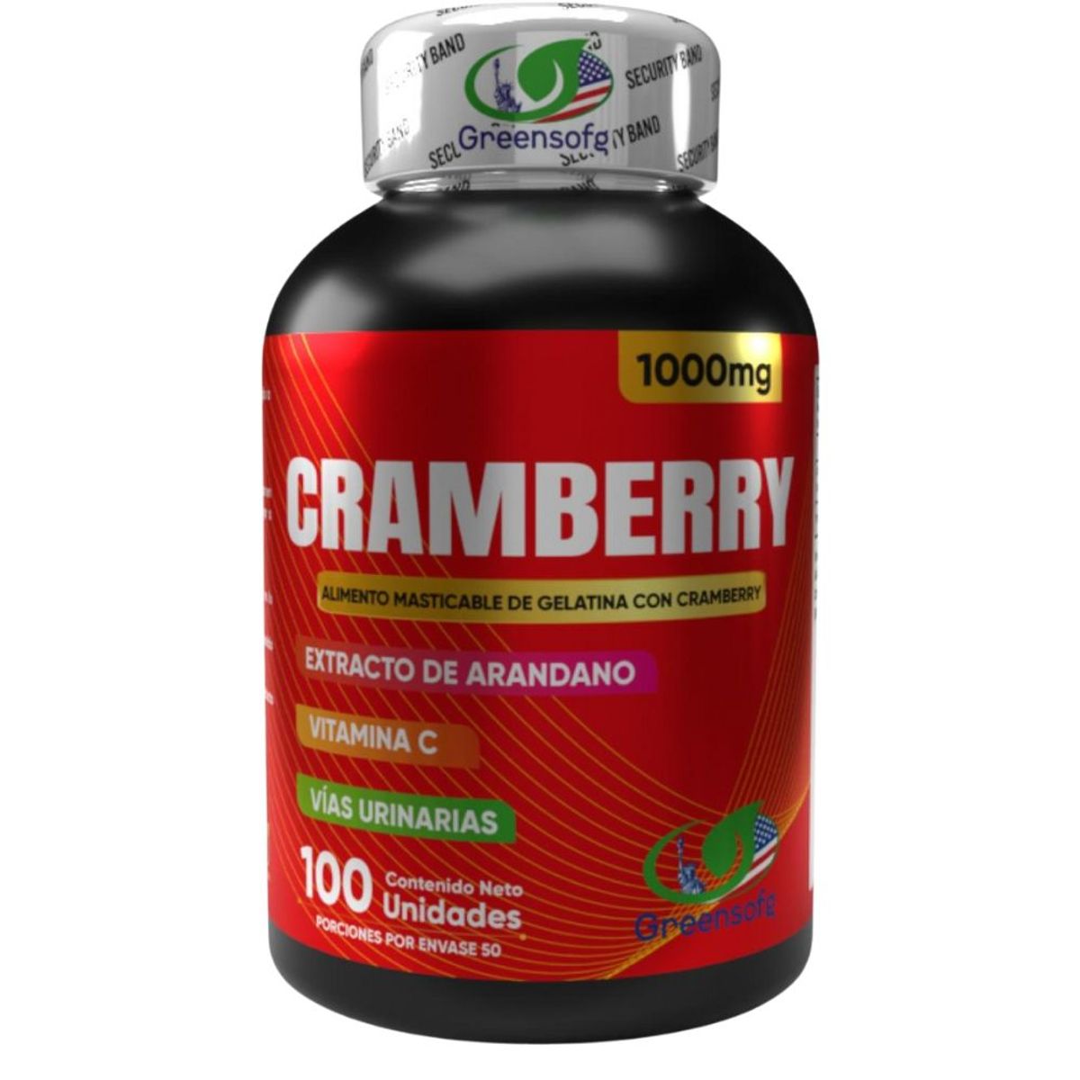NATURAL ENERGY PRODUCTS - Cranberry - Arándano Rojo en Capsulas