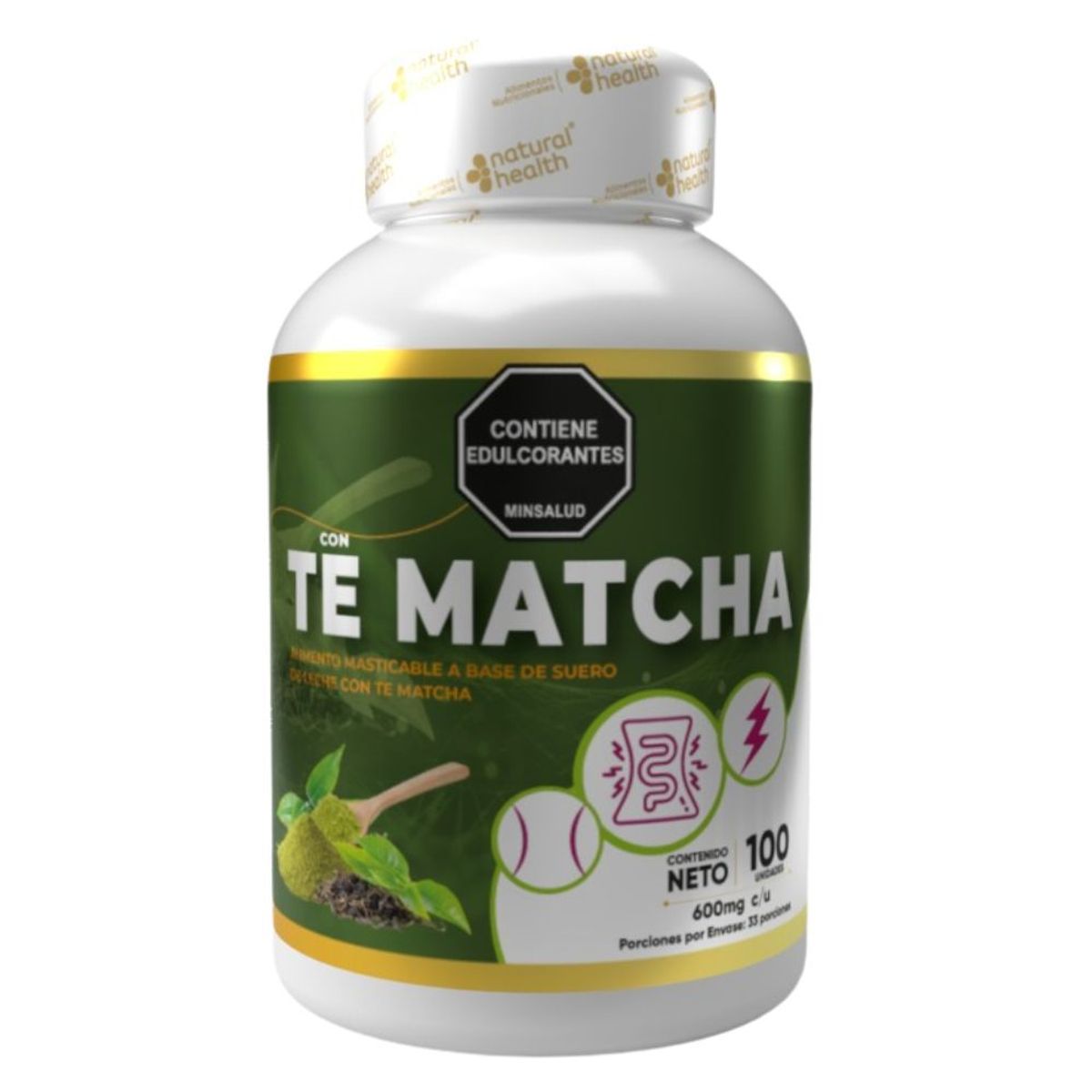 NATURAL ENERGY PRODUCTS - Té Matcha Original En Capsulas