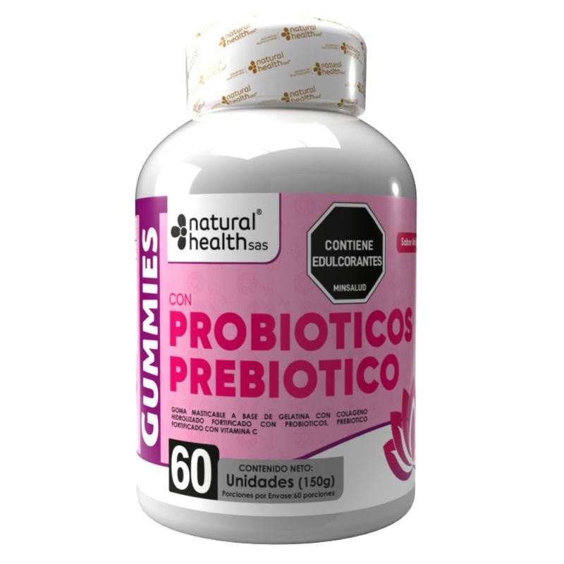 NATURAL ENERGY PRODUCTS - Gomitas De Probióticos Y Prebióticos