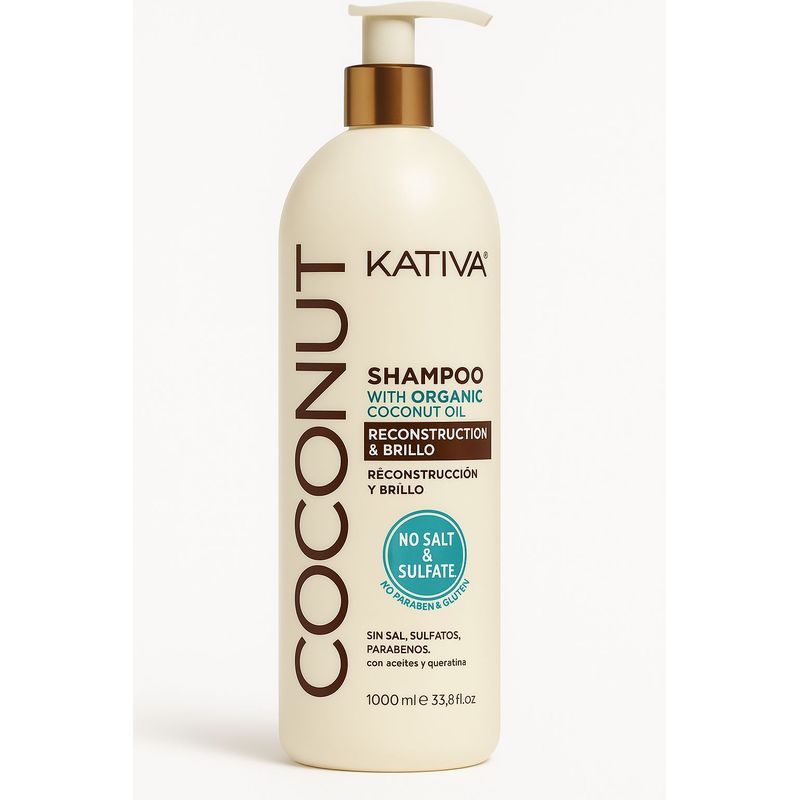 KATIVA - Shampoo Kativa Coconut Cabello Dañado