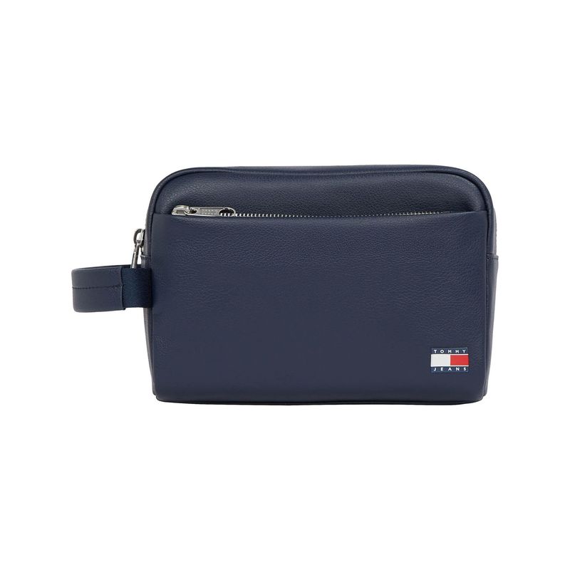 TOMMY HILFIGER - Neceser azul Heritage granulado Tommy Hilfiger