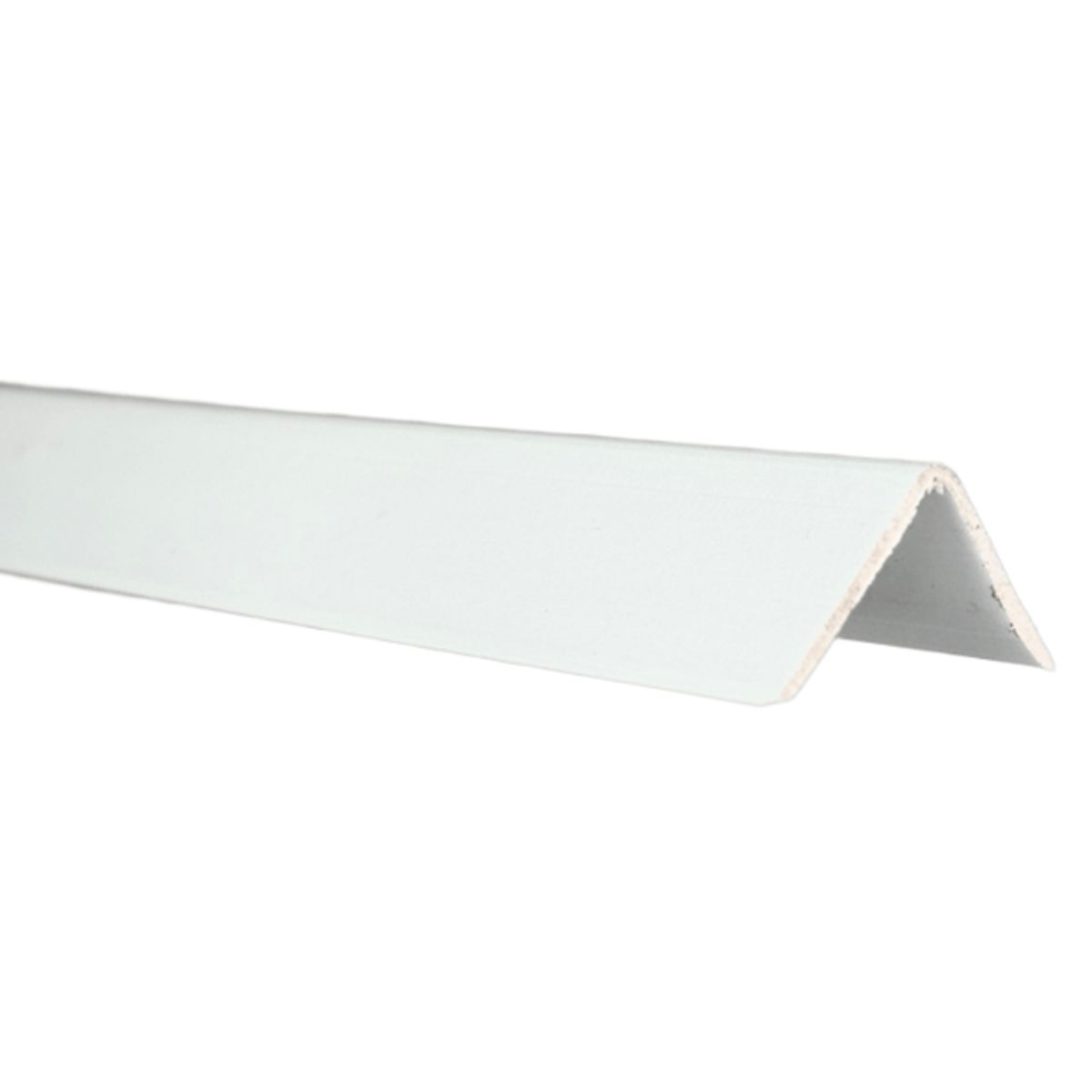 GENERICO - ESQUINERO PLÁSTICO PVC PARA PARED - COLOR BLANCO - UAP PERFILES - 10 UNIDADES POR PACK