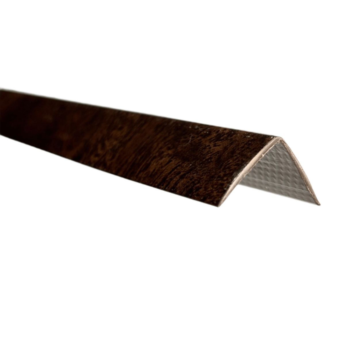 GENERICO - ESQUINERO PLÁSTICO PVC PARA PARED - COLOR CAFÉ - UAP PERFILES - 10 UNIDADES POR PACK