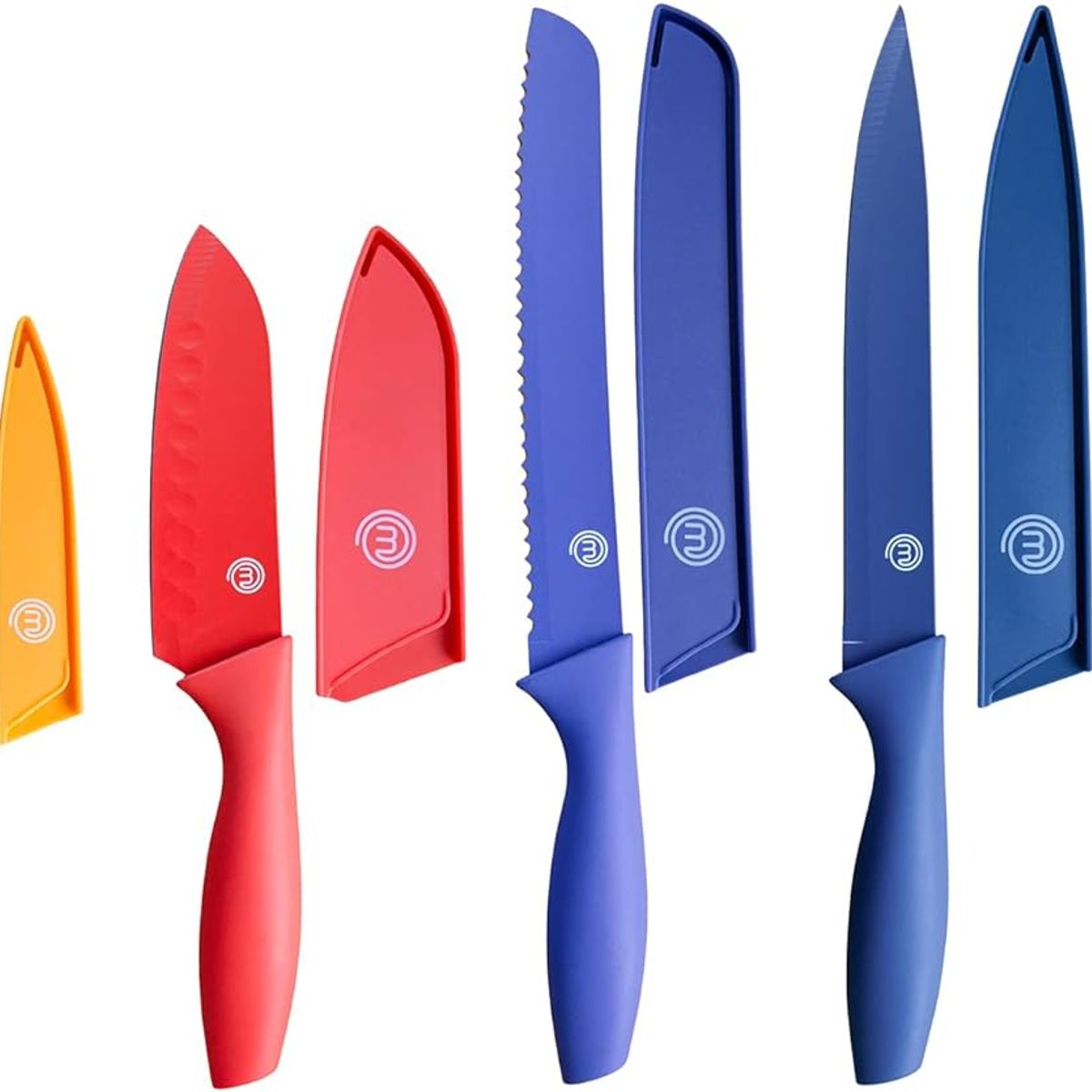 MASTERCHEF - Set De Cuchillos Masterchef Con Protector Importados