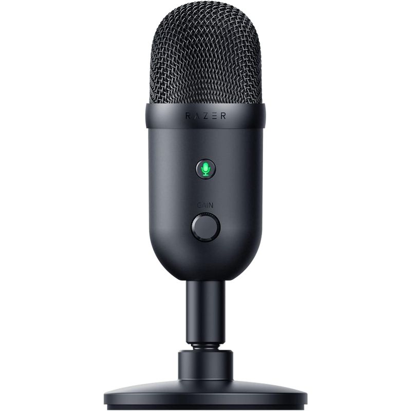 RAZER - Microfono Condensador Usb Razer Seiren V2 X Gamer Negro