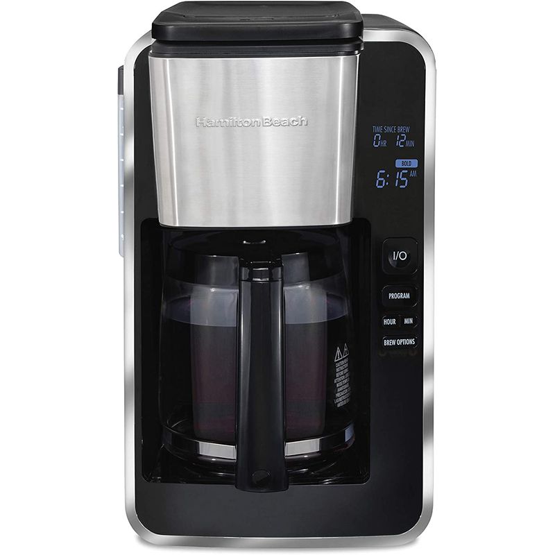 HAMILTON BEACH - Cafetera Programable 12 Tazas Frontfill Hamilton Beach 46321