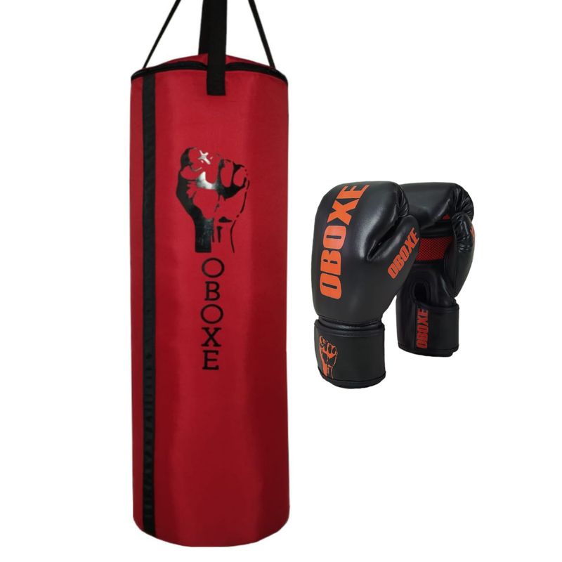 GENERICO - Saco De Boxeo Tula Profesional Mma 120X 34 + Par Guantes Pro