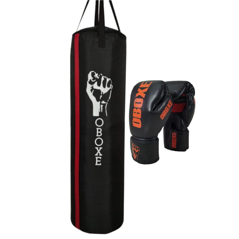 GENERICO - Saco De Boxeo Tula Profesional Mma 150X 34 + Par Guantes Pro