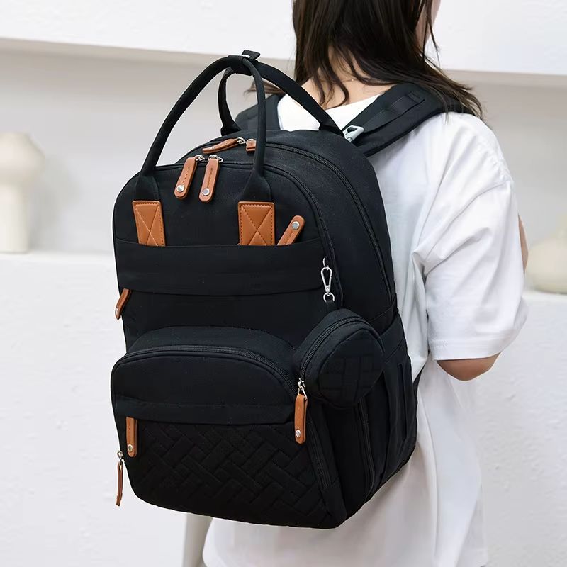 DISTRIBUCIONES GUZ SAS - Pañalera Morral Bolsillo De Pañal Cambiador  Estuche Chupo 2