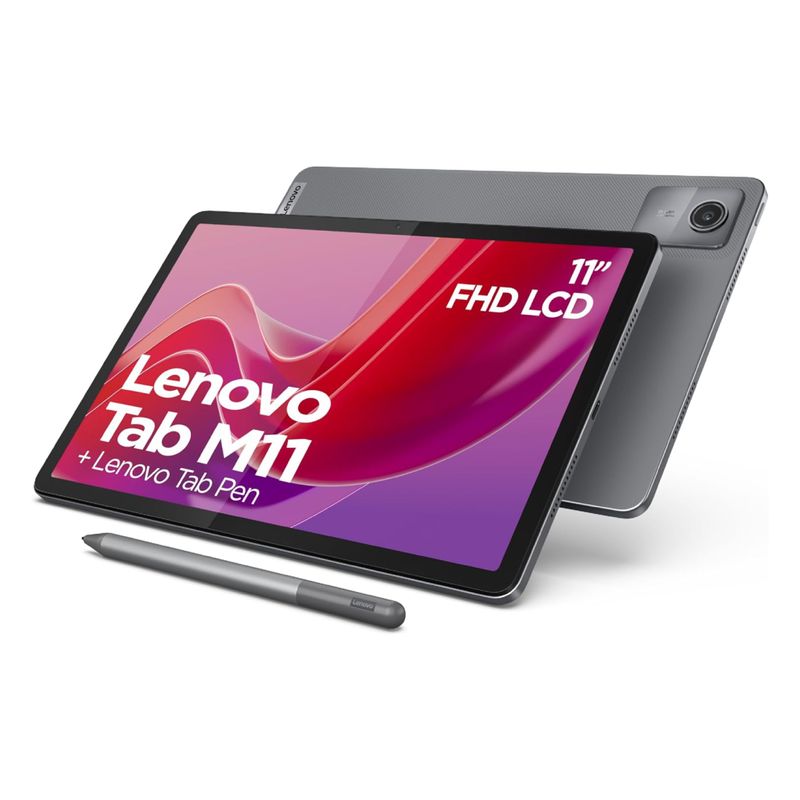 LENOVO - Tablet Lenovo M11 Ram 8Gb 128gb + Lapiz - Con puerto Sim Card Gris