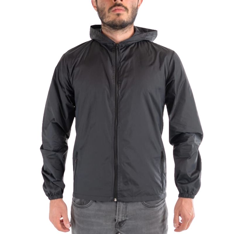 SPORT - Chaqueta Rompevientos Nylon Antifluido Hombre