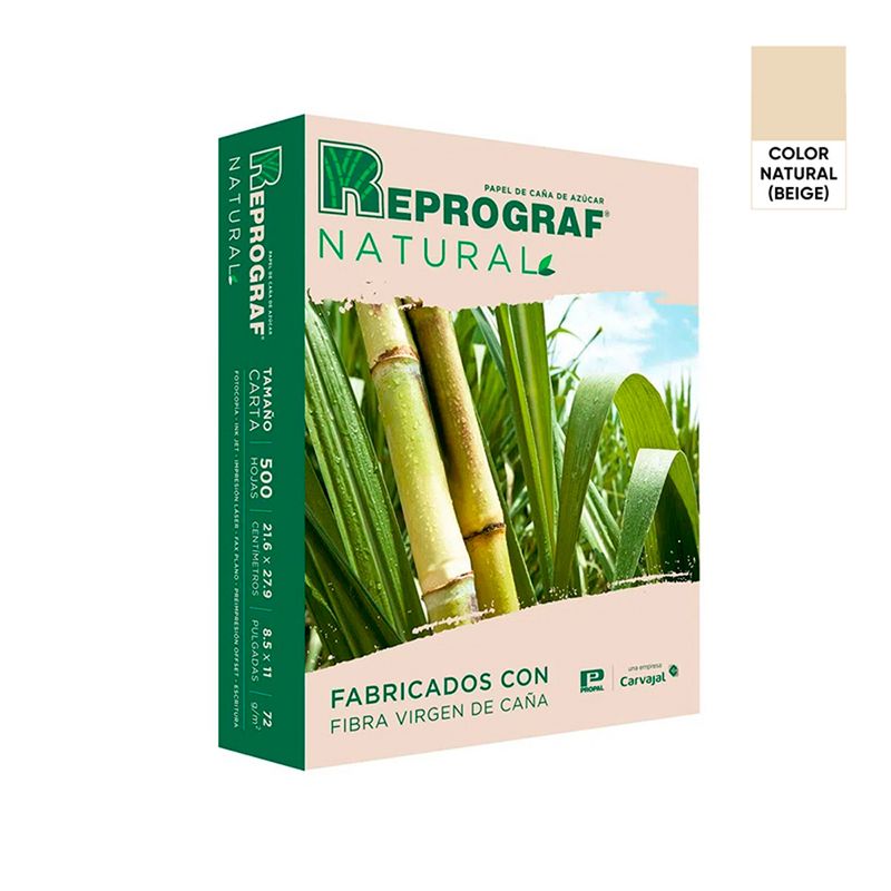REPROGRAF - Resma Papel Ecológico Carta Reprograf X 500 Unidades