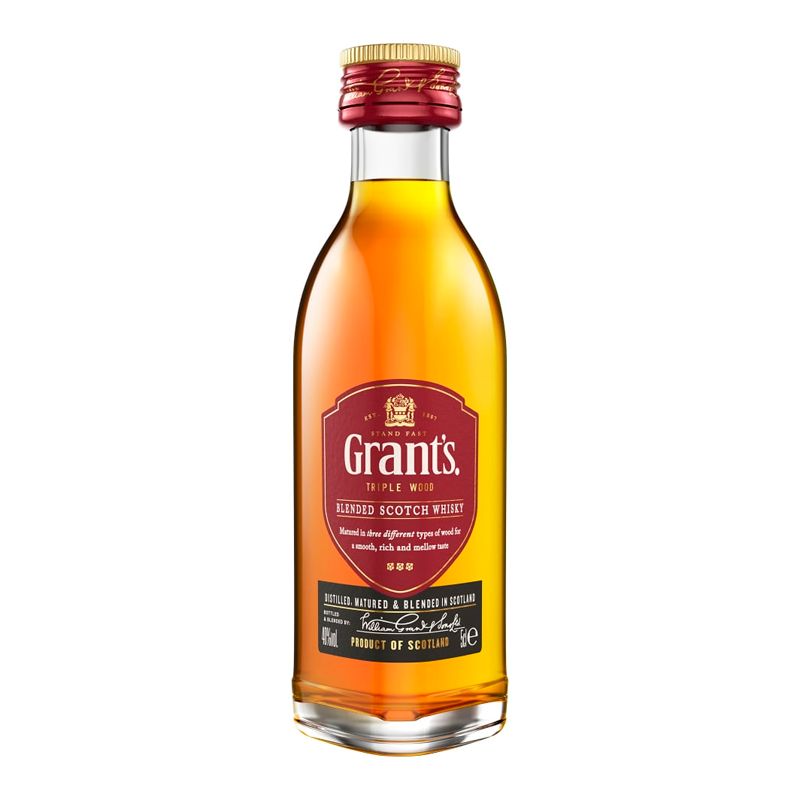 GRANTS - WHISKY MINIATURA GRANT´S 50 ML