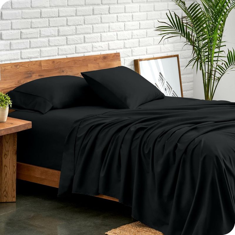 MY HOME STORE - Sábanas Microtex Negro