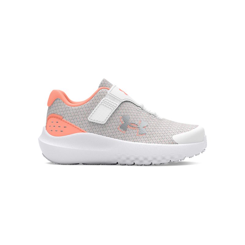 UNDER ARMOUR - Tenis Niña Under Armour UA GINF SURGE 4 AC Gris UNDER ARMOUR