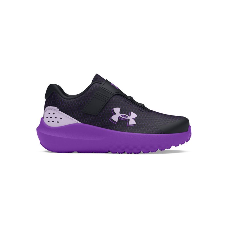 UNDER ARMOUR - Tenis Niña Under Armour UA GINF SURGE 4 AC Negro UNDER ARMOUR