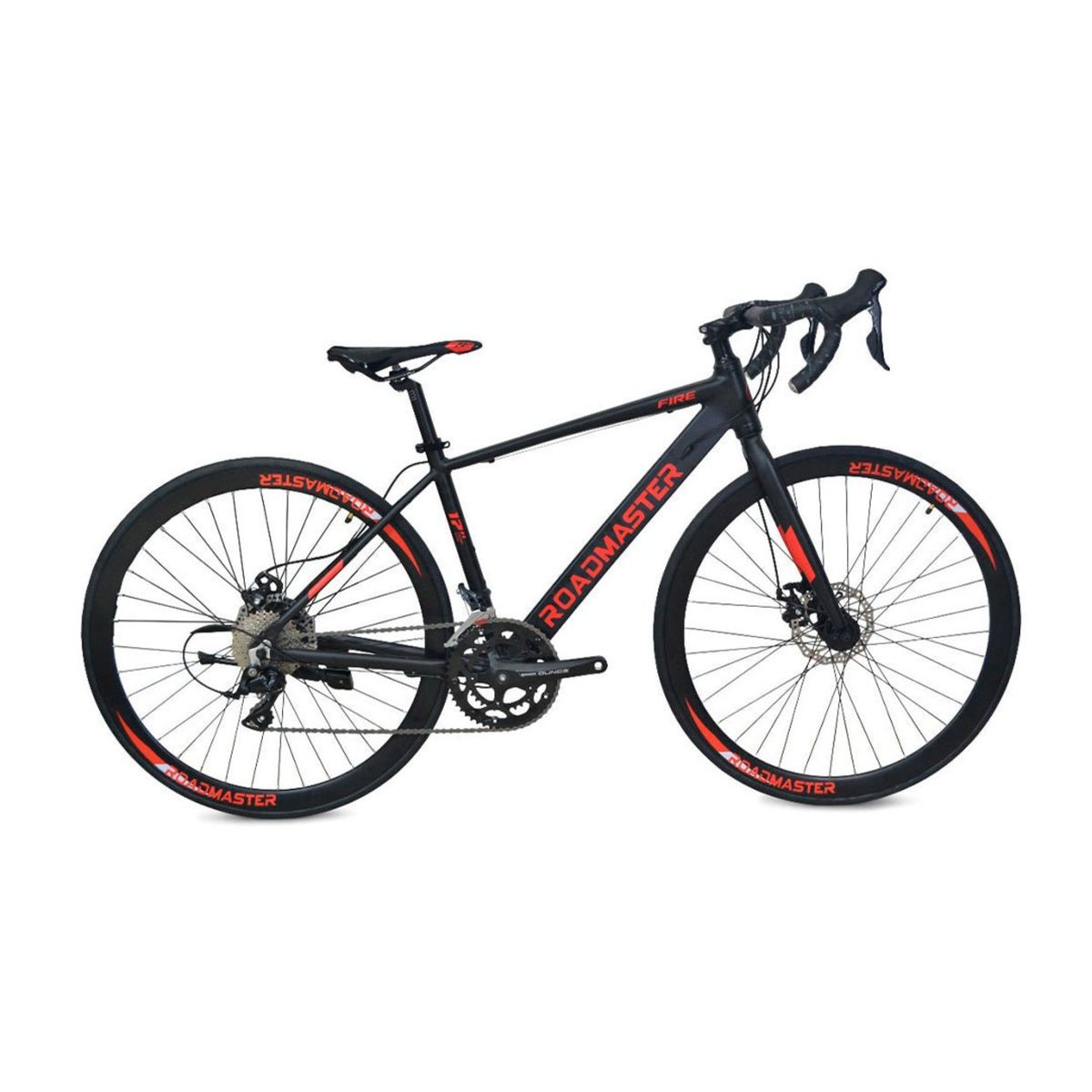 ROADMASTER - Bicicleta Roadmaster Fire Shimano R700 18Vel Negro