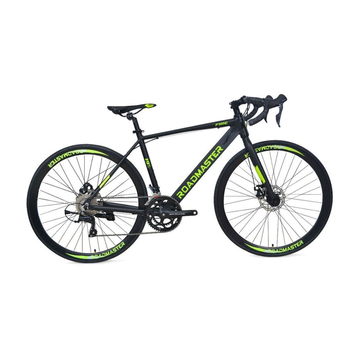 ROADMASTER - Bicicleta Roadmaster Fire Shimano R700 18Vel Negro