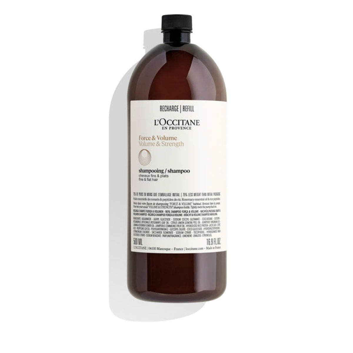 LOCCITANE - Eco Refill Shampoo Fuerza y Volumen 500ml