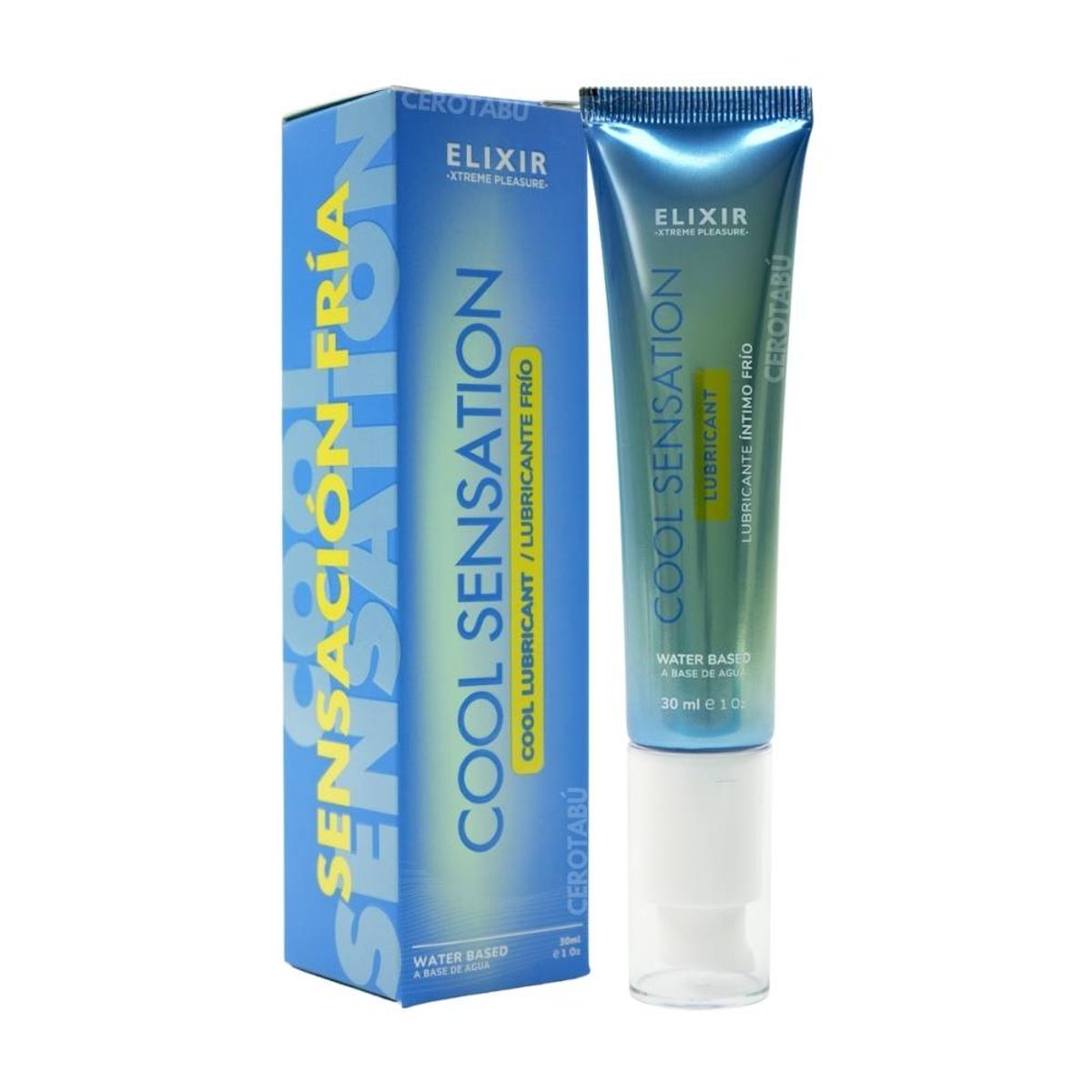 ELIXIR - Lubricante Intimo Frío Cool Sensation Mentolado Elixir 30ml