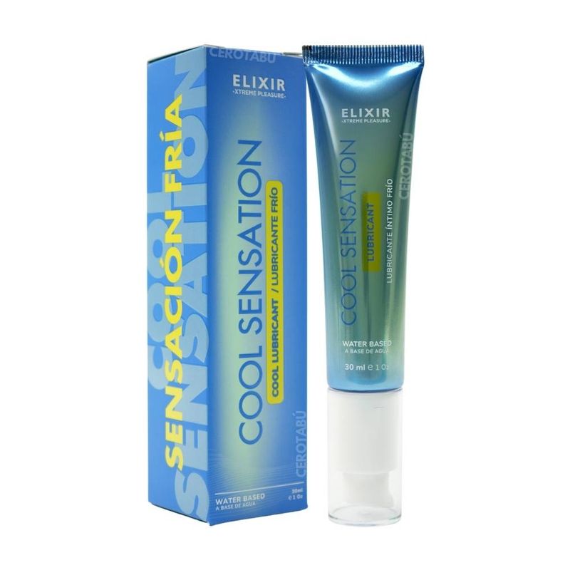 ELIXIR - Lubricante Intimo Frío Cool Sensation Mentolado Elixir 30ml