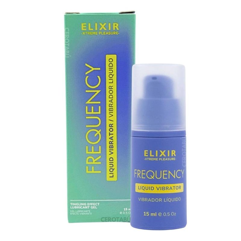 ELIXIR - Lubricante Sensación Fría Vibrador Líquido Elixir 15ml