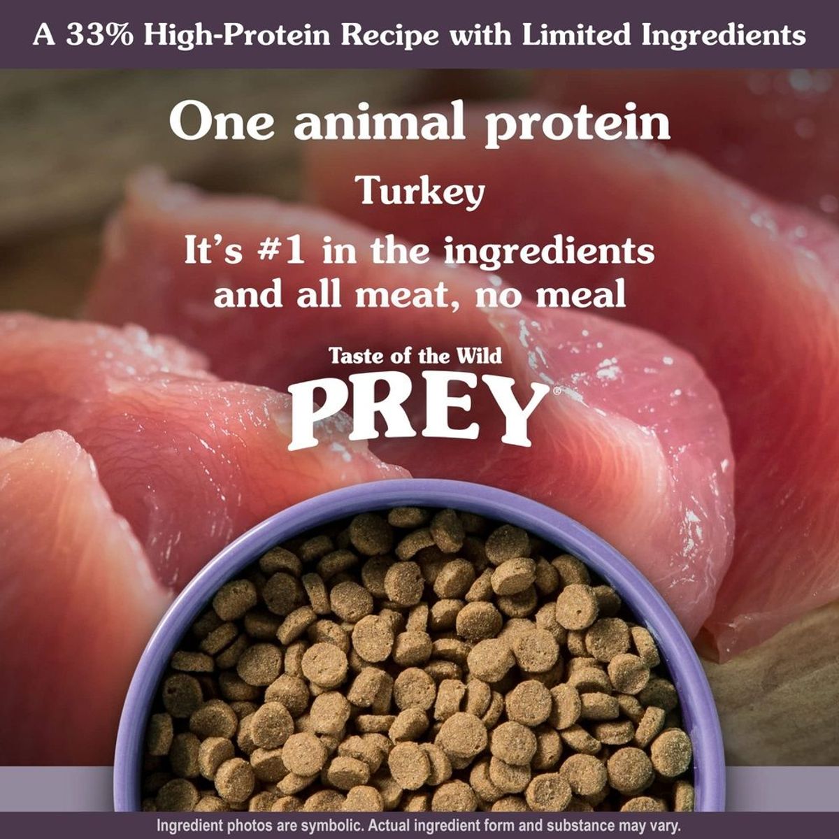 TASTE OF THE WILD - Taste of the Wild Prey Pavo Receta Limitada – 3.63 kg