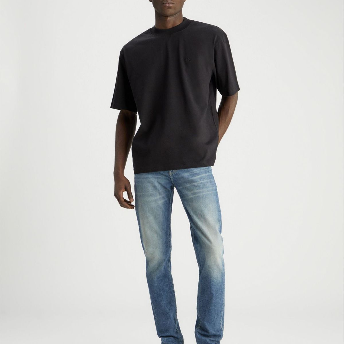 CALVIN KLEIN - Jeans azul slim taper moderno Calvin Klein