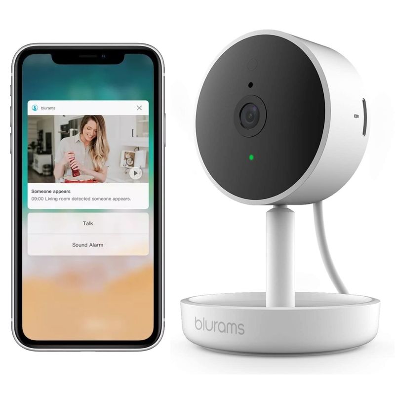 GENERICO - Cámara Seguridad 2k Blurams Monitor Bebé Casa Alexa Google