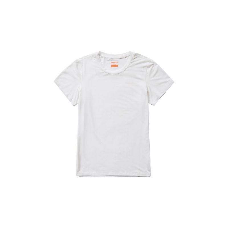 MERRELL - Camiseta Mujer MERRELL WMS EVERYDAY TEE WIT Blanco MERRELL