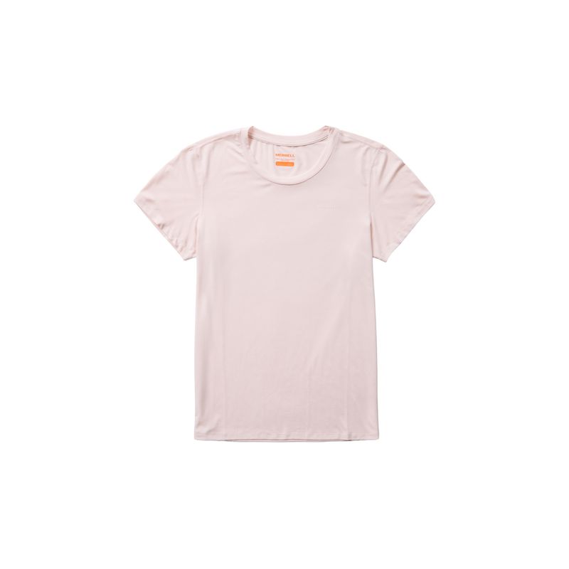 MERRELL - Camiseta Mujer MERRELL WMS EVERYDAY TEE WIT Rosa MERRELL