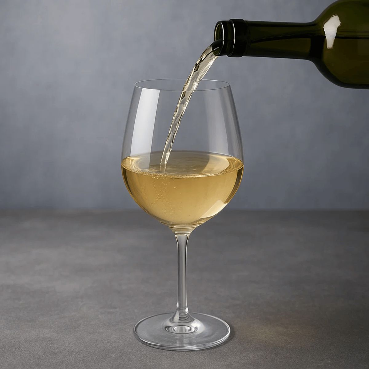 LIBBEY - Set x6 Copas de Vidrio para Vino Blanco FIM 410 ml Elegantes