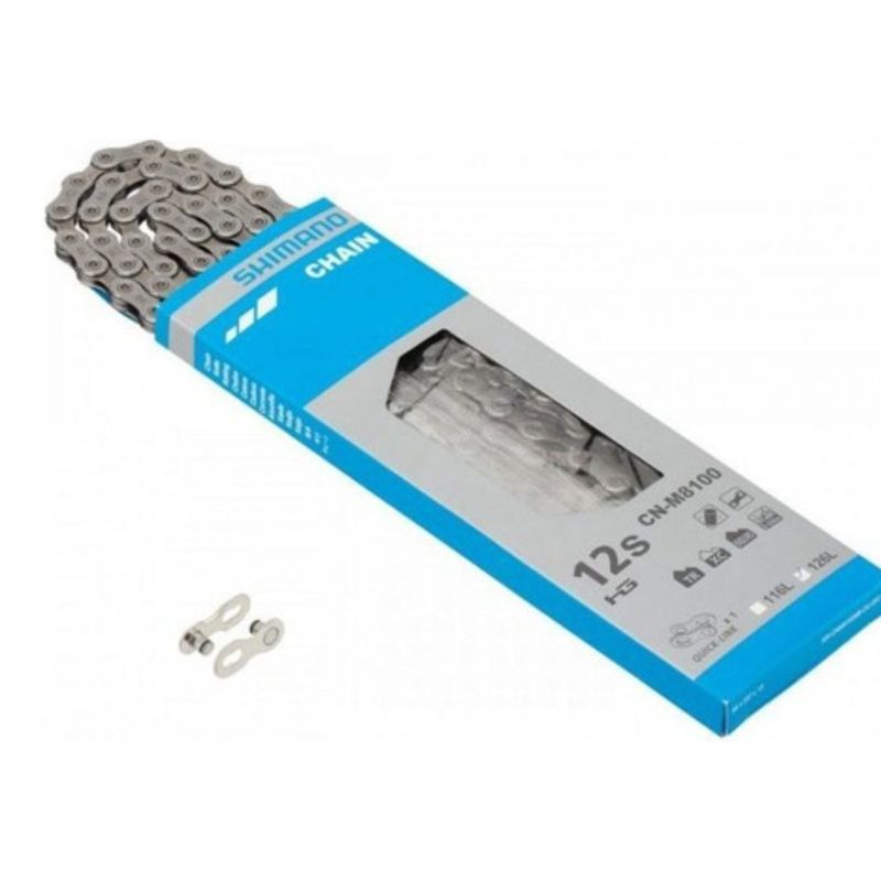 SHIMANO - Cadena Shimano Xt Cn-m8100 126 Eslabones 12 Velocidades