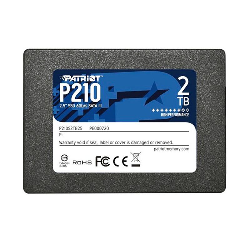 PATRIOT - Disco Sólido SSD PATRIOT P210 2TB 2.5 SATA