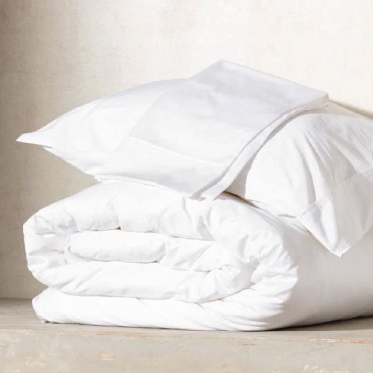 MY HOME STORE - Funda Duvet Cottont - Blanco Doble
