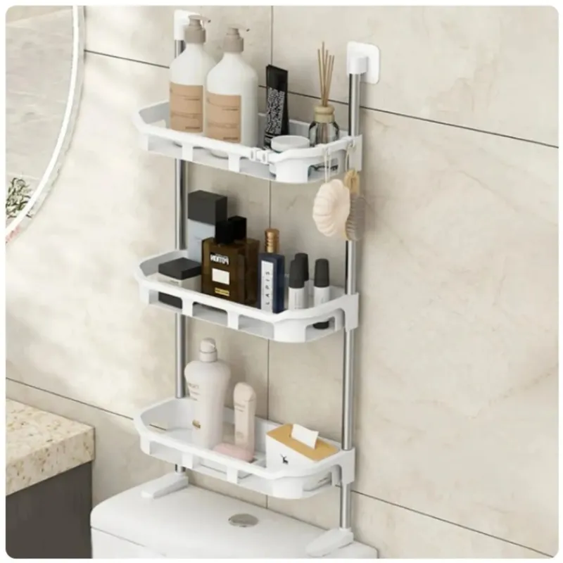AMERICAN GENERICS - Organizador Estante Para Baño De Almacenamiento 3 Niveles
