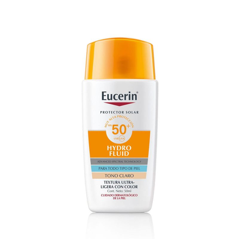 EUCERIN - Protector Solar Eucerin Hydro Fluid Tono Claro FPS 50