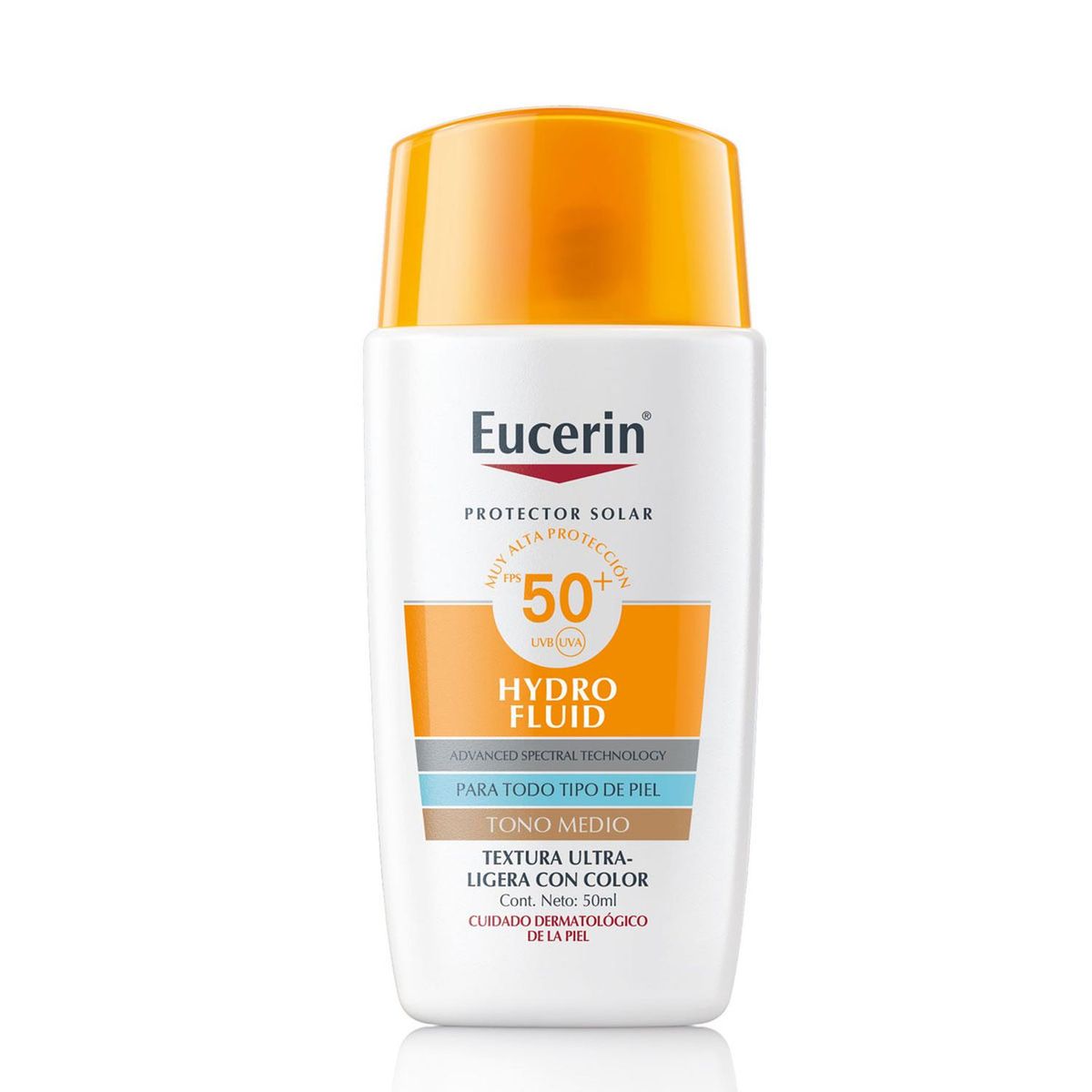 EUCERIN - Protector Solar Eucerin Hydro Fluid Tono Medio FPS 50